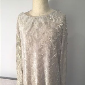Silver vintage tunic